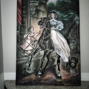 Всадница (по Брюллову) / The Horsewoman (after Bryullov)