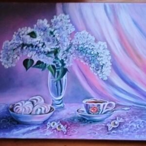 Время для чая, с сиренью / Tea Time with Lilacs