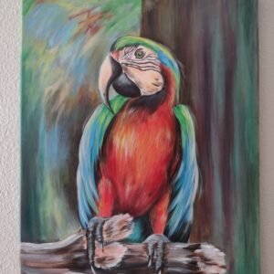 Яркий попугай / Bright Parrot